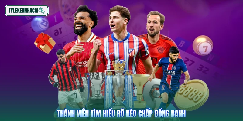 Thành viên tìm hiểu rõ kèo chấp đồng banh