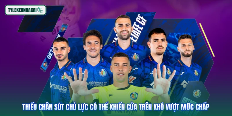 Thiếu chân sút chủ lực có thể khiến cửa trên khó vượt mức chấp