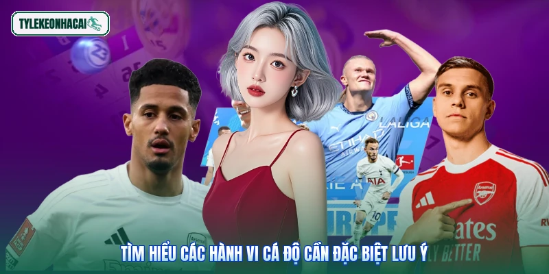 Tìm hiểu các hành vi cá độ cần đặc biệt lưu ý